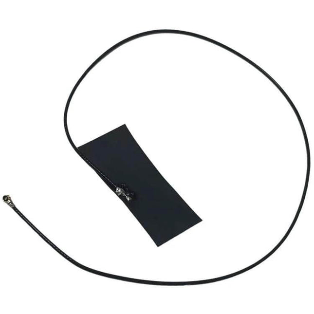 I-PEX 30cm Replacement Antenna for Device Wireless Upgrades – slim black 30cm replacement antenna with connector for routers and portable electronics