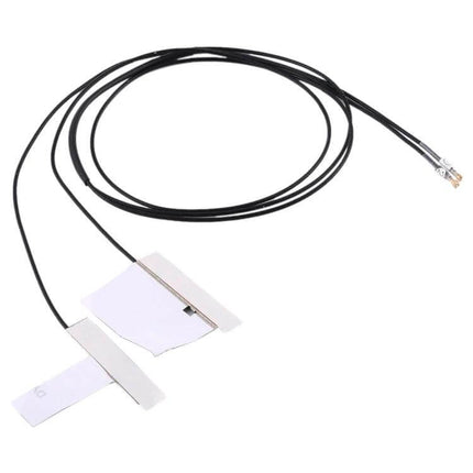 Replacement WiFi Antenna Flex Cable for Devices, 46cm and 63cm Options – black dual‑lead flex cable with adhesive pads for laptop/router antenna repair