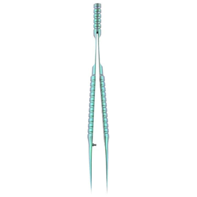 2UUL Titanium Precision Tweezer for Microscope Work - titanium fine-tip tweezer for electronics repair and microscope assembly