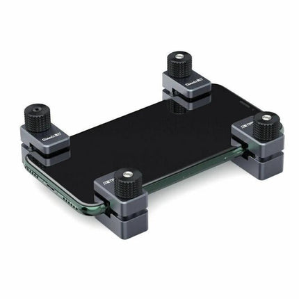 Qianli Universal Fix Clamp for Cell Phone and Tablet Repairs holding smartphone securely for screen repair