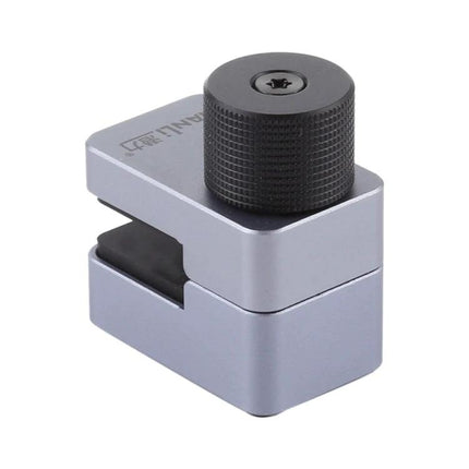 Qianli Universal Fix Clamp for Cell Phone and Tablet Repairs — compact silver repair clamp holding phones and tablets securely during screen and battery work