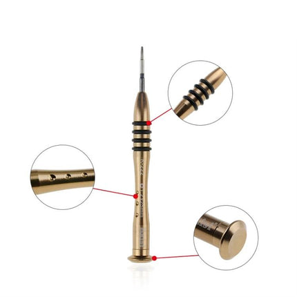 Kaisi Professional 7-in-1 Tool Set for Phone and Tablet Repair precision gold screwdriver with ergonomic grip and magnetic bits