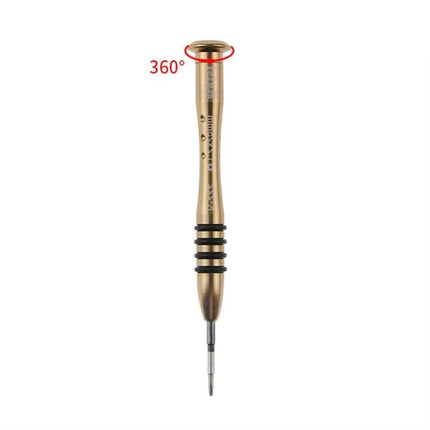 Kaisi Professional 7-in-1 Tool Set for Phone and Tablet Repair gold precision screwdriver with 360° rotating cap and precision bit