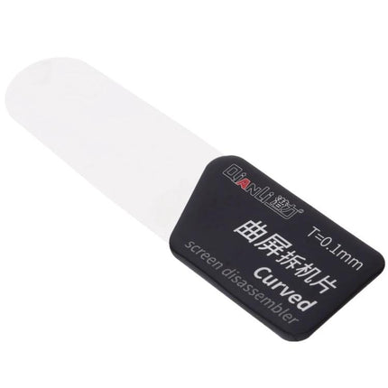 QIANLI Ultra Thin Curved Screen Pry Spudger for Phone Disassembly - ultra-thin curved screen disassembly tool, T=0.1mm, scratch-free leverage