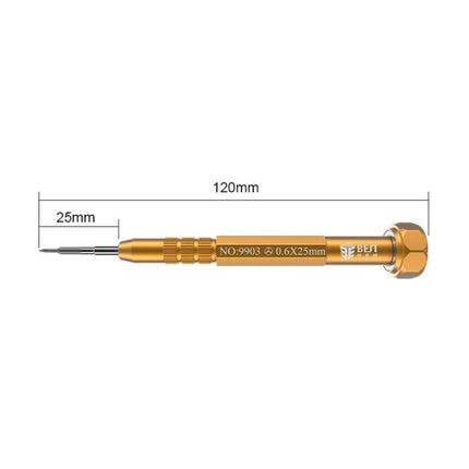 BEST 4-in-1 Screwdriver Set for Apple Phone Maintenance gold precision 0.6x25mm screwdriver with 120mm length for iPhone repairs