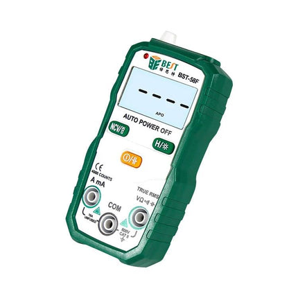 BEST Automatic Digital Multimeter for Household Electrical Testing - compact green auto-ranging multimeter for outlet troubleshooting and battery checks