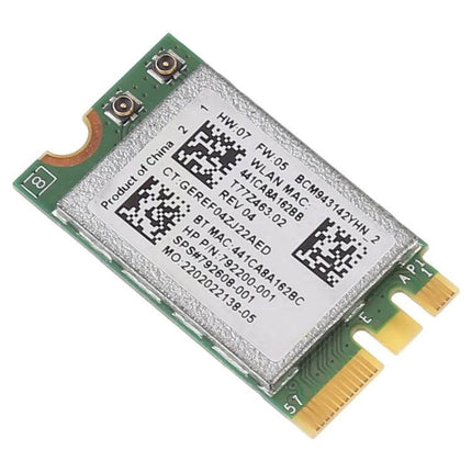 M.2 Wireless Adapter for Wi-Fi and Bluetooth Device Connectivity with BCM943142Y chip for laptop and desktop wireless upgrades