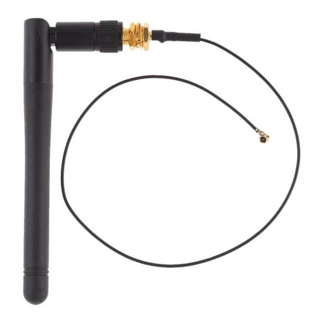 Replacement M.2 Wireless Card for Device Connectivity with Antenna - black external antenna and coax cable for replacement wireless card