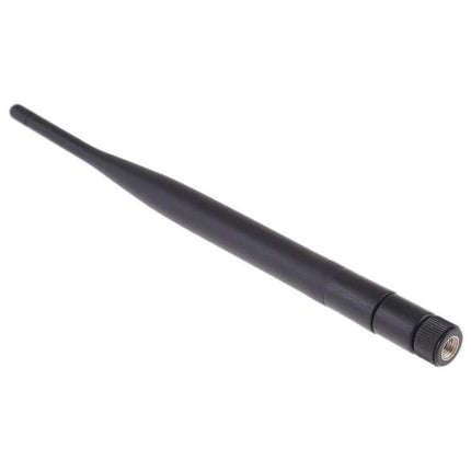 M.2 Wireless Network Card with 6dB WiFi Antenna for Device Upgrades black external screw-on antenna shown on white background