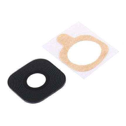 Camera Lens Cover Replacement for Galaxy S6 Edge+ Daily Use — black replacement lens cover and adhesive for back camera repair