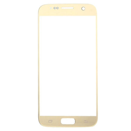Essential Front Glass for Samsung Galaxy S7 Daily Use - gold replacement front glass for cracked screen, pre-tested, restores touch and visibility