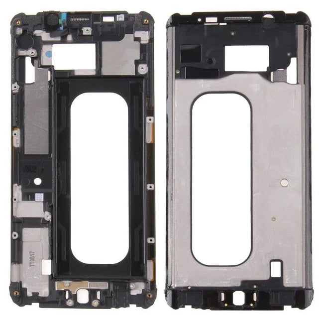 Replacement Part for Samsung Galaxy S6 Edge+ Daily Use front housing LCD frame bezel plate, black replacement housing