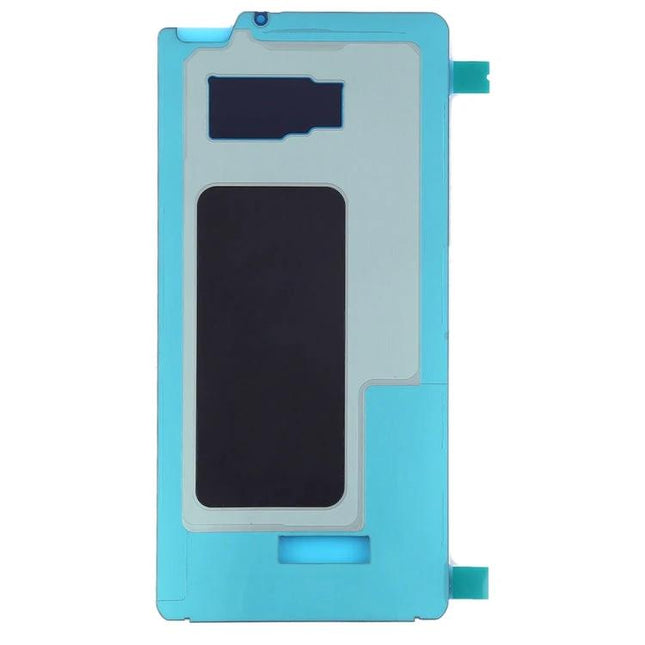 Adhesive Stickers for Samsung Galaxy S10+ Repairs at Home - blue LCD digitizer back adhesive for secure at-home screen repairs