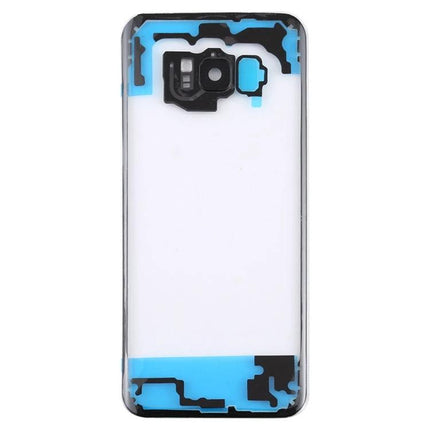 Transparent Back Cover for Samsung Galaxy S8+ Daily Protection - clear replacement back panel with adhesive cutouts