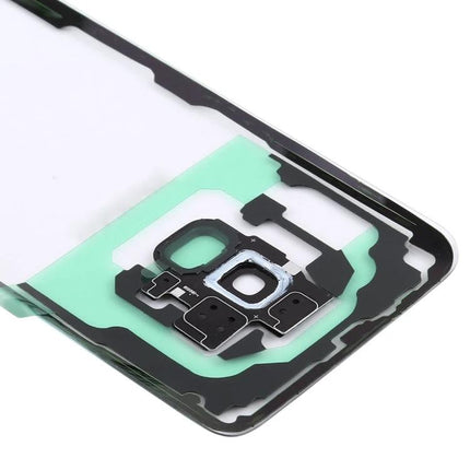 Transparent Replacement Back Cover for Samsung Galaxy S9 Daily Use showing adhesive inner frame and camera cutouts