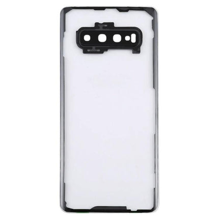 Keep Your Samsung Galaxy S10+ Protected Daily With Cover - replacement white rear back cover with camera lens frame