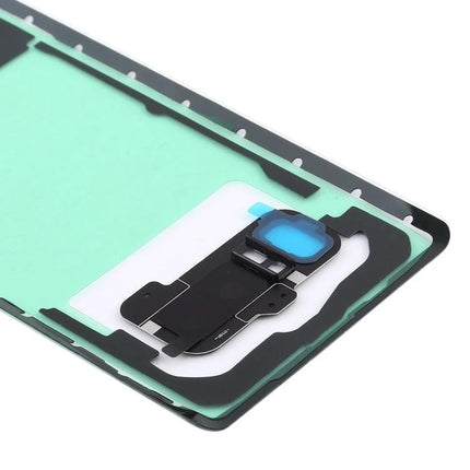 Protective Transparent Cover for Samsung Galaxy Note 8 Daily Use replacement clear back cover kit showing adhesive and camera gasket