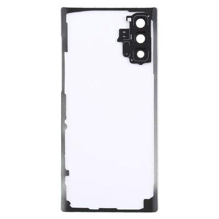 Samsung Galaxy Note 10 Back Cover for Everyday Protection shown as replacement rear housing with camera cutouts and protective frame