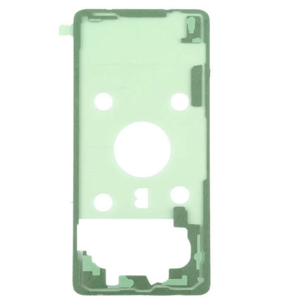 Adhesive for Repairing Samsung Galaxy S10+ Back Cover — green replacement adhesive gasket for secure back panel reassembly