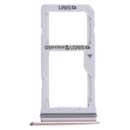 Samsung Galaxy S7 Edge SIM Card Tray for Daily Phone Essentials - white dual SIM and microSD replacement tray
