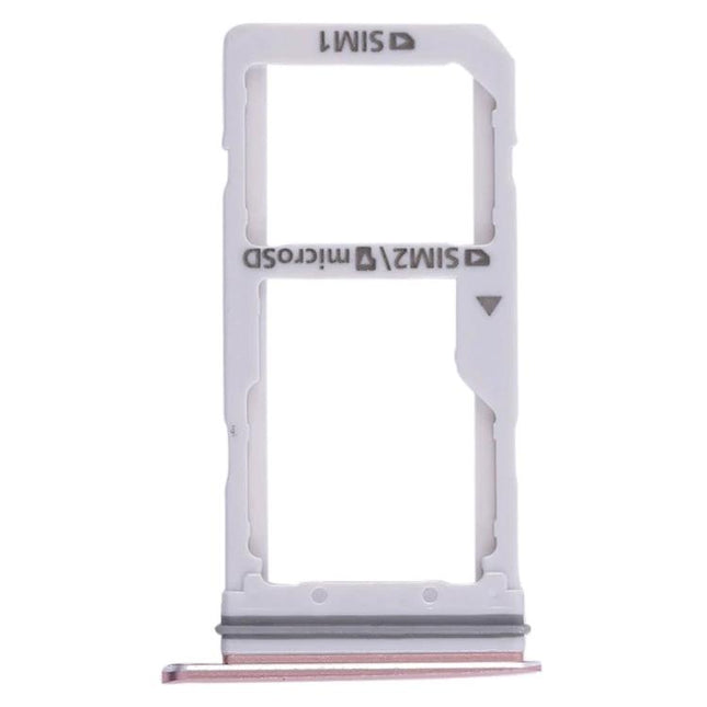 Samsung Galaxy S7 Edge SIM Card Tray for Daily Phone Essentials - white dual SIM and microSD replacement tray