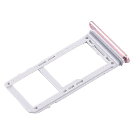 Replacement SIM Tray for Samsung Galaxy Note 8 Daily Use - white dual SIM/microSD tray with rose gold rim for quick phone repairs