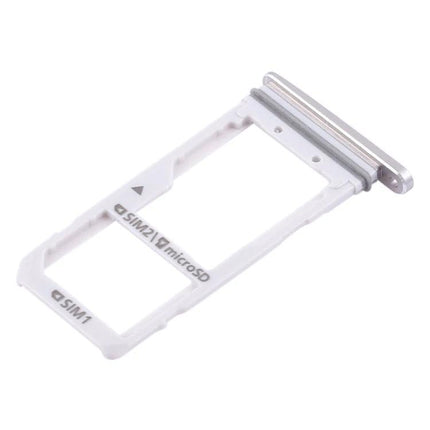 Samsung Galaxy S7 SIM Card Tray for Everyday Phone Switching replacement white dual SIM microSD tray