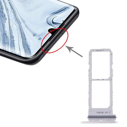 Samsung Galaxy Note10 SIM Card Tray for Daily Phone Use - replacement SIM tray shown next to phone slot