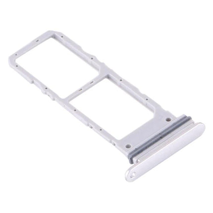 Samsung Galaxy Note10 SIM Card Tray for Daily Phone Use replacement metal SIM/microSD dual tray in white for seamless phone connectivity
