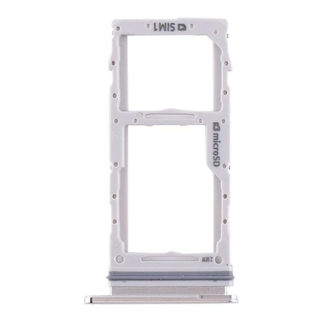 Essential SIM Card Tray for Samsung Galaxy S20 Daily Use - white replacement SIM and microSD tray for daily travel and storage expansion