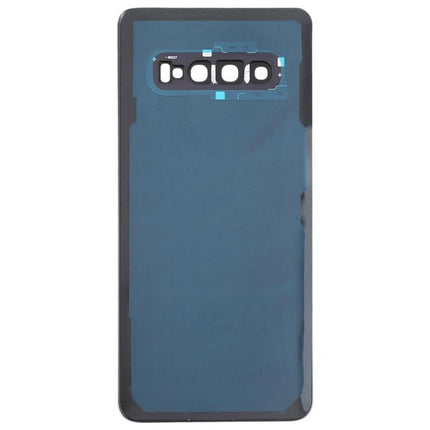 Samsung Galaxy S10 Replacement Back Cover for Everyday Use - blue replacement rear glass panel with camera cutouts