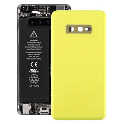 Yellow Back Cover For Galaxy S10e Daily Use