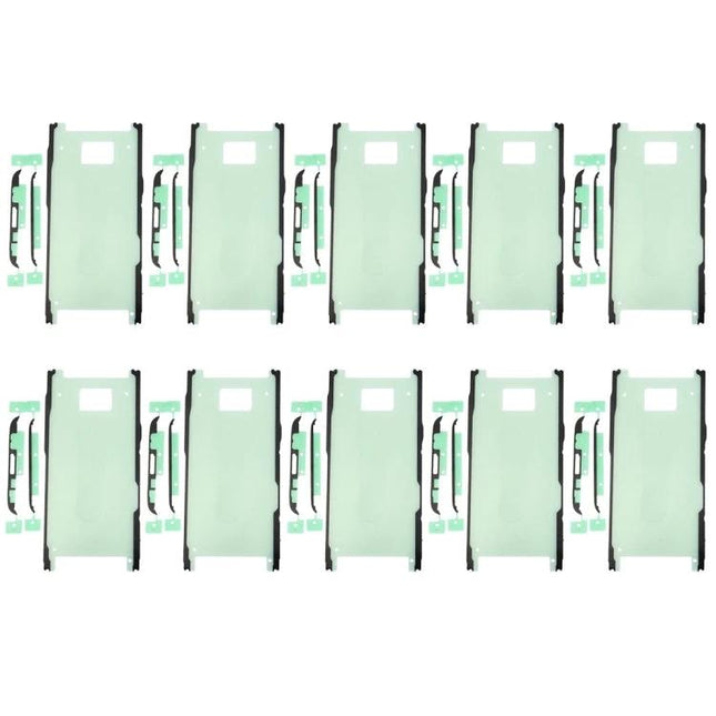 Essential Adhesive for Samsung Galaxy S8 Home Repairs - adhesive set securing front housing and middle frame for at-home S8 fixes