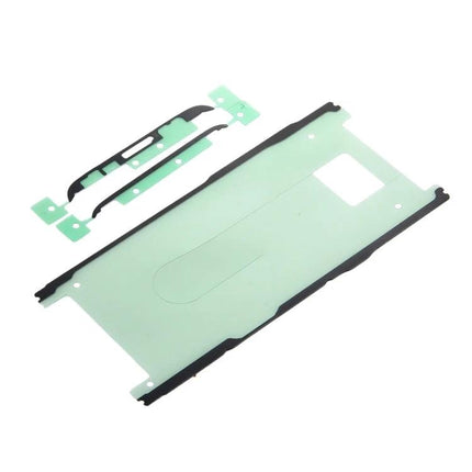 Essential Adhesive for Samsung Galaxy S8 Home Repairs - green adhesive set for front housing and middle frame reassembly after drops