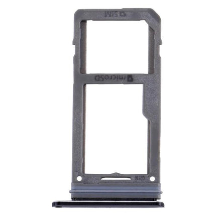 Essential SIM and Micro SD Card Tray for Samsung Galaxy Note 8 replacement tray for SIM and microSD, black, fixes card insertion issues