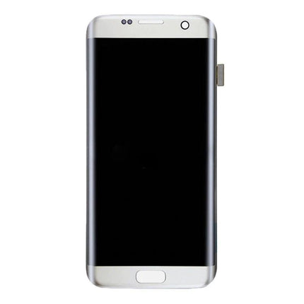 Essential Replacement Screen for Samsung Phones in Daily Use - Samsung Galaxy S7 Edge silver replacement screen for cracked or unresponsive display