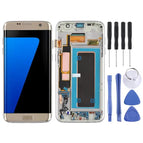 For Samsung Galaxy S7 Edge (Super AMOLED) / Gold