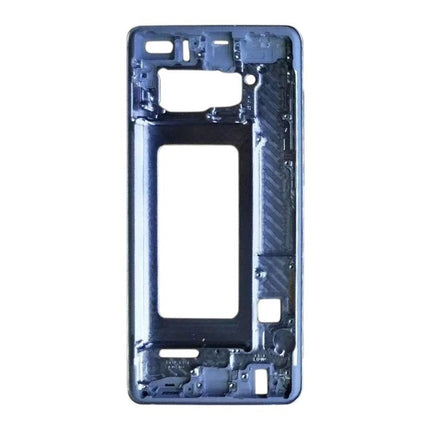 Replacement Front Frame for Samsung Galaxy S10+ Daily Repairs - blue front housing replacement for phone screen alignment and structural repair
