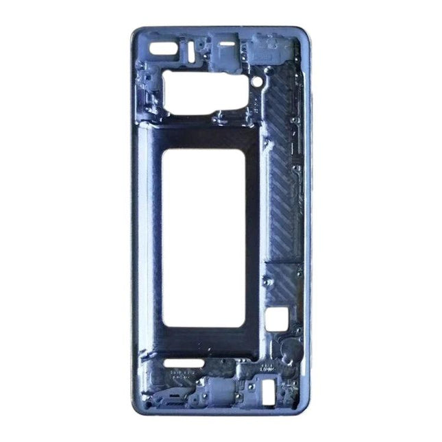 Replacement Front Frame for Samsung Galaxy S10+ Daily Repairs - blue front housing replacement for phone screen alignment and structural repair
