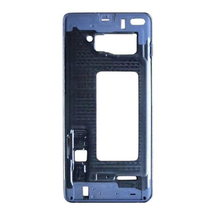 Replacement Front Frame for Samsung Galaxy S10+ Daily Repairs - blue front housing replacement part for screen alignment and structural repair