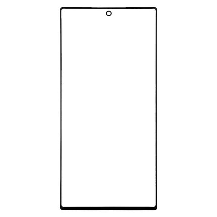 Samsung Galaxy Note 10+ Screen Glass for Daily Repairs front replacement glass lens, thin bezel with centered selfie cutout