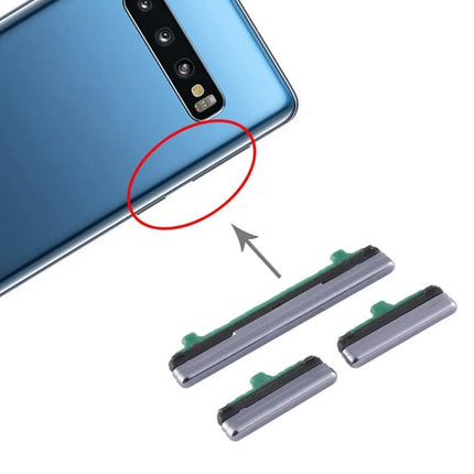 Samsung Galaxy S10 5G Replacement Buttons for Daily Phone Use - gray power and volume side buttons set for S10 5G