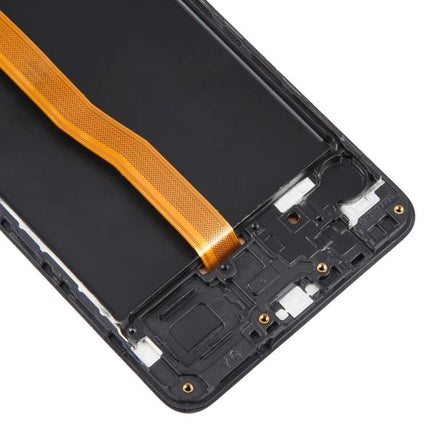 Samsung Galaxy A7 2018 Screen Replacement for Everyday Phone Use black LCD assembly with flex cable and frame