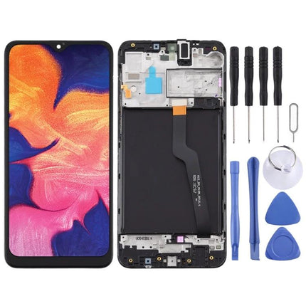 Samsung Galaxy A10 Screen Assembly for Everyday Phone Use replacement display kit with tools for touch repair