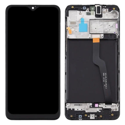 Samsung Galaxy A10 Screen Assembly for Everyday Phone Use - replacement front LCD and digitizer assembly shown front and back