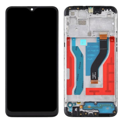 Samsung Galaxy A10s Screen for Everyday Phone Use replacement LCD and digitizer assembly showing front and back components