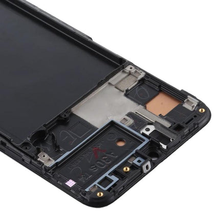 Samsung Galaxy A30s Screen for Everyday Phone Use replacement display assembly showing internal frame and connectors