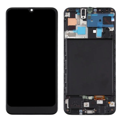 Keep Your Samsung Galaxy A50 Screen Ready for Daily Use - replacement LCD and touch digitizer assembly showing front and internal components