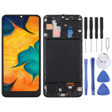 Keep your Samsung Galaxy A30 screen ready for daily tasks replacement LCD and digitizer assembly with repair tools