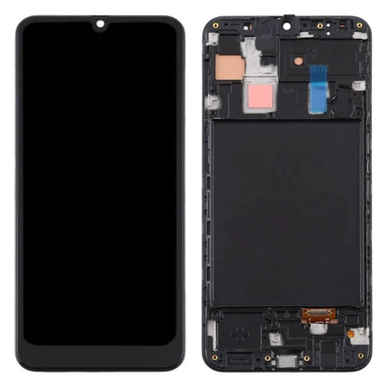 Keep your Samsung Galaxy A30 screen ready for daily tasks replacement LCD and digitizer assembly showing front and back components